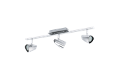 Lampy - EGLO COBERA LISTWA SPOT 3X3W KROM - 93674
