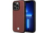 Telefon - Pokrowiec i etui - BMW BMHCP14X22RFGR iPhone 14 Pro Max 6.7" Burgundy/burgundy Leather Diamond Pattern - 3666339066512