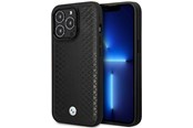 Telefon - Pokrowiec i etui - BMW BMHMP14L22RFGK iPhone 14 Pro 6.1" black/black Leather Diamond Pattern MagSafe - 3666339089009