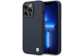 Telefon - Pokrowiec i etui - BMW BMHMP14XSILNA iPhone 14 Pro Max 6.7" navy blue/navy Silicone Metal Logo MagSafe - 3666339072537