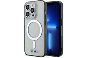Telefon - Pokrowiec i etui - BMW BMHMP14LHCRS iPhone 14 Pro 6.1" transparent hardcase Silver Ring MagSafe - 3666339122362
