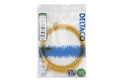 Kabel sieciowy - Deltaco patch cable - 3 m - yellow - Żółty - TP-63Y-SLIM