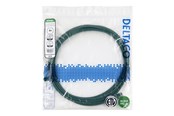 Kabel sieciowy - Deltaco patch cable - 5 m - green - Zielony - TP-65G-SLIM