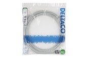 Kabel sieciowy - Deltaco patch cable - 15 m - grey - Szary - TP-615-SLIM