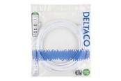 Kabel sieciowy - Deltaco patch cable - 20 m - white - Biały - TP-620W-SLIM