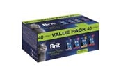 Koty - Brit Premium by Nature Value pack Adult Box - wet cat food - 40x100g - 8595602585861