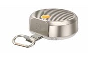 Glosniki przenosne i na imprezy - Mondo by Defunc Mondo Bluetooth Speaker Small Silver/Greige - M2403