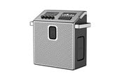 Glosniki przenosne i na imprezy - Mondo by Defunc Bluetooth Speaker Medium Metal/Black - M2201
