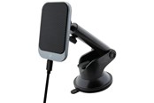 Telefon - Adapter i Ładowarka - BMW BMMWCCDTPK 15W induction holder for glass/grille black/black MagSafe Signature Edition - 3666339170752