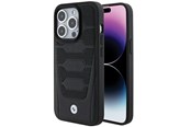 Telefon - Pokrowiec i etui - BMW Leather Seats Pattern case for iPhone 15 Pro Max - black - 3666339142735