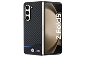 Telefon - Pokrowiec i etui - BMW Leather Carbon case for Samsung Galaxy Z Fold 5 - black - 3666339174088