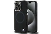 Telefon - Pokrowiec i etui - BMW Signature Liquid Silicone MagSafe case for iPhone 15 Pro - black - 3666339144661