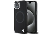 Telefon - Pokrowiec i etui - BMW Signature Liquid Silicone MagSafe case for iPhone 15 Plus - black - 3666339144654