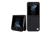 Telefon - Pokrowiec i etui - BMW Leather Hot Stamp case for Samsung Galaxy Z Flip 5 - black - 3666339171995
