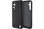 Telefon - Pokrowiec i etui - BMW BMHCS23FESLLBK S23 FE S711 black/black Leather Hot Stamp - 3666339218553