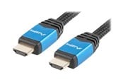 Kabel wyświetlacza - Lanberg HDMI cable with Ethernet - 3 m - CA-HDMI-20CU-0030-BL