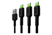 Kabel USB - Green Cell GC Ray - USB-C cable - USB to USB-C - 1.2 m - KABGCSET02