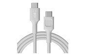 Kabel USB - Green Cell PowerStream - USB-C cable - USB-C (100W PD) to USB-C (100W PD) - 0.3 m - KABGC100PS30SW