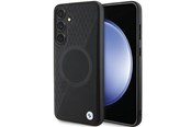 Telefon - Pokrowiec i etui - BMW BMHMS24M23RTPK S24+ S926 black/black hardcase Signature Leather Half Textured & Circle MagSafe - 3666339242602