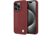 Telefon - Pokrowiec i etui - BMW Silicone Big Logo MagSafe case for iPhone 15 Pro - red - 3666339145514