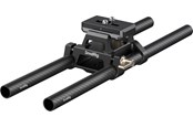 Akcesoria do aparatu i obiektywu - SmallRig 6761 Arca-Type Mount Plate with 15mm Dual Rod Clamp - 6761
