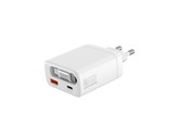 Telefon - Adapter i Ladowarka - 4smarts Jojo PDPlug Slim 65W GaN Charger - White - 541839