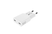 Telefon - Adapter i Ladowarka - 4smarts PDPlug Slim Dual USB-C 30W GaN Charger - White - 541743