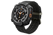 Smartwatch - akcesoria - Spigen Rugged Armor - matte black - Samsung Galaxy Watch Ultra2 - ACS11611
