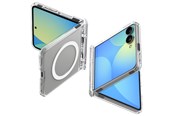 Telefon - Pokrowiec i etui - Spigen Ultra Hybrid Pro MagSafe - clear white - Samsung Galaxy Z Flip8 - ACS11524