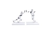 Drobiazgi - Nemesis Now - Stormtrooper Working Hard Hardly Working Bookends - B7680C26