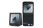 Telefon - Pokrowiec i etui - BMW Carbon Blue Line Case for Samsung Galaxy Z Flip 6 - Black - 3666339125301