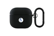 Telefon - Inne akcesoria - BMW BMA4SSLBK AirPods 4 cover black/black Geniune Leather Silver Logo - 3666339397456