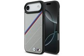 Telefon - Pokrowiec i etui - BMW M Tricolor Metal Logo MagSafe Case for iPhone 17 Air - Gray - 3666339480370