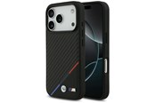 Telefon - Pokrowiec i etui - BMW M Carbon Tricolor Line MagSafe Case for iPhone 17 Pro - Black - 3666339558932