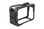 Kamera sportowa - akcesoria - Puluz Metal Protective Case with Cold Shoe Mount for DJI Osmo Action 6 - PU1074B