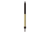 Zabawki - Globos Cake Candles 9.5cm with Holders Black Gold - 12 pcs. - 1102