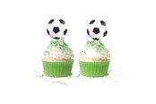 Zabawki - Globos Football Cake Picks - 12 pcs. - 7327