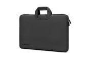 Torba, plecak i pokrowiec na laptopa - Wozinsky WNT-17B 17.3" Laptop Bag with Retractable Neoprene Handle - Black - 5907769388521