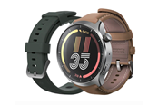 Smartwatch, zegarek i opaska sportowa - Motorola moto watch ultra - Liquid Luster (PANTONE Mountain View Silicone strap + PANTONE Nuthatch Leather strap) - PBCX0007SE