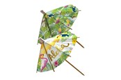 Zabawki - Globos Paper Parasol Cocktail Picks XL Aloha - 18cm - 9326