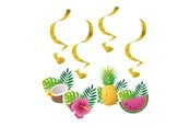 Zabawki - Globos Hanging Decoration Swirls Aloha - 4 pcs. - 9346