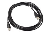 Kabel USB - Lanberg - USB cable - USB to USB Type B - 3 m - CA-USBA-10CC-0030-BK