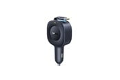 Telefon - Adapter i Ładowarka - Baseus PrimeTrip VR2 30W Car Charger with Retractable USB-C Cable - Black - C0206400
