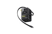 Telefon - Adapter i Ładowarka - Baseus EnerCore CG11 70W 6-in-1 Travel Adapter with Retractable USB-C Cable - Black - E0307E00