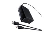 Telefon - Adapter i Ładowarka - Baseus Digital GaN 3xUSB-C 1xUSB-A 240W Wall Charger with Power Cable - Black - P10163901113-00