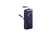 Powerbank - Baseus EnerCore CR11 20000mAh 100W Power Bank with Retractable USB-C Cable - Black - 20000 mAh - E0027J00