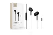 Sluchawki, zestaw sluchawkowy - Tech-Protect Ultraboost Core G3 Mini Jack Wired Headphones - Black - 5906302324262
