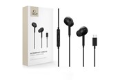 Słuchawki, zestaw słuchawkowy - Tech-Protect Ultraboost Core G3 USB-C Wired Headphones - Black - 5906302324248