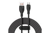 Kabel USB - Baseus Pudding 100W USB-A - USB-C Cable 1.2m - Black - P10355703111-B1