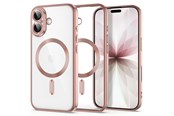 Telefon - Pokrowiec i etui - Tech-Protect MagFlex Case for iPhone 17 - Transparent Pink - 5906302342365